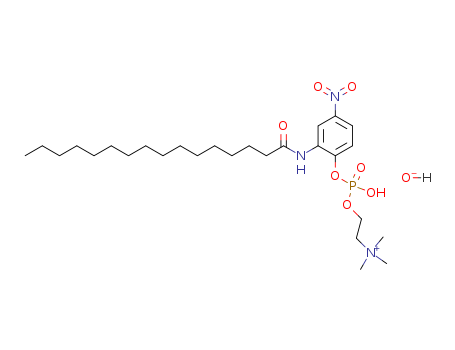 2-N-HEXADECANOYLAMINO-4-NITROPHENYLPHOSPHORYLCHOLINE