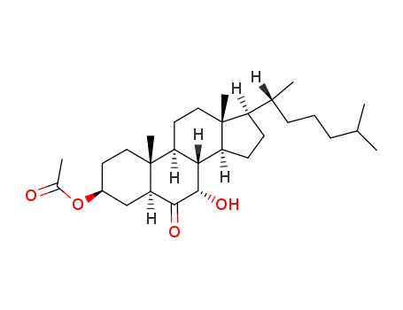 7α-hydroxy-6-oxo-5α-cholestan-3β-yl acetate
