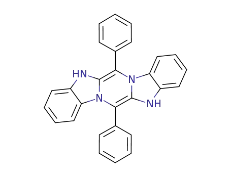Molecular Structure of 1233945-59-9 (5,11-diphenyl-6H,12H-dibenzimidazo[1,2-a;1',2'-d]pyrazine)