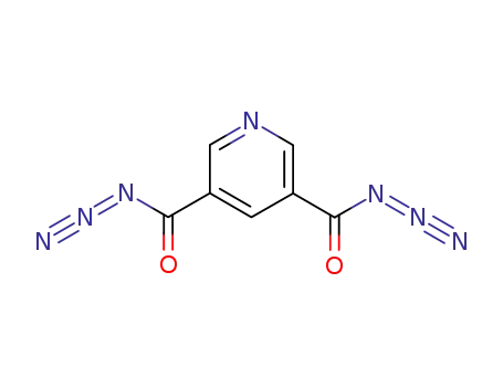 Molecular Structure of 1027053-71-9 (pyridine-3,5-dicarbonyl diazide)