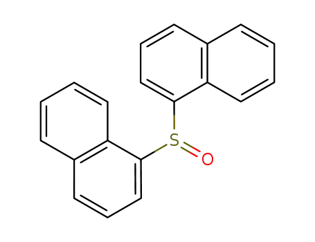 Molecular Structure of 13285-00-2 (Naphthalene, 1,1'-sulfinylbis-)