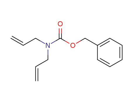 Molecular Structure of 25070-76-2 (benzyl diallylcarbamate)