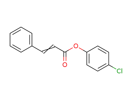 2-Propenoic acid, 3-phenyl-, 4-chlorophenyl ester
