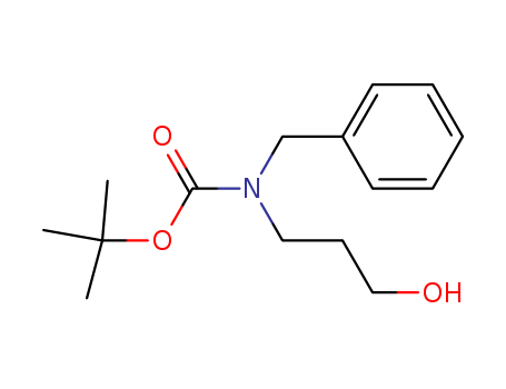 tert-butyl N-benzyl-N-(3-hydroxypropyl)carbamate