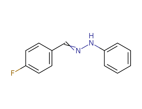 Benzaldehyde, 4-fluoro-, phenylhydrazone