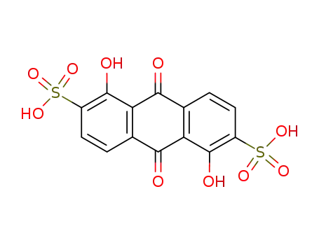 1,5-dihydroxy-9,10-dioxo-9,10-dihydroanthracene-2,6-disulfonic acid