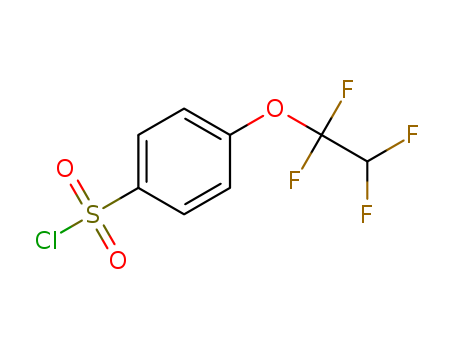 p-(1,1,2,2-Tetrafluoroethoxy)benzenesulphonyl chloride