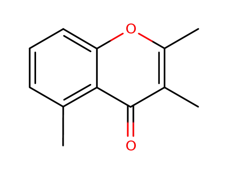 Molecular Structure of 859085-95-3 (2,3,5-trimethyl-chromen-4-one)
