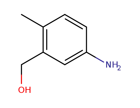 Molecular Structure of 111437-10-6 ((5-AMino-2-Methylphenyl)Methanol)