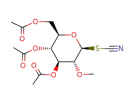 3,4,6-tri-O-acetyl-2-O-methyl-β-D-glucopyranosyl thiocyanate
