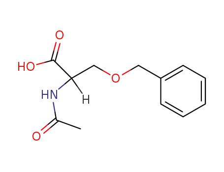 Molecular Structure of 35436-77-2 (<i>N</i>-acetyl-<i>O</i>-benzyl-DL-serine)