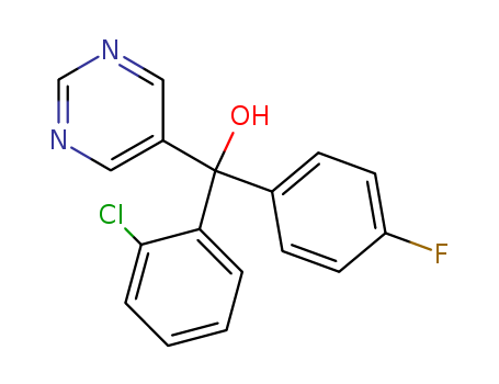 5-(2-chloro-4'-fluorobenzhydryl)-4-hydroxypyrimidine