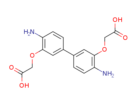 Acetic acid,2,2'-[(4,4'-diamino[1,1'-biphenyl]-3,3'-diyl)bis(oxy)]bis- (9CI)