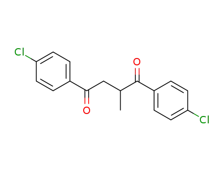 Molecular Structure of 74103-64-3 (1,4-bis-(4-chloro-phenyl)-2-methyl-butane-1,4-dione)