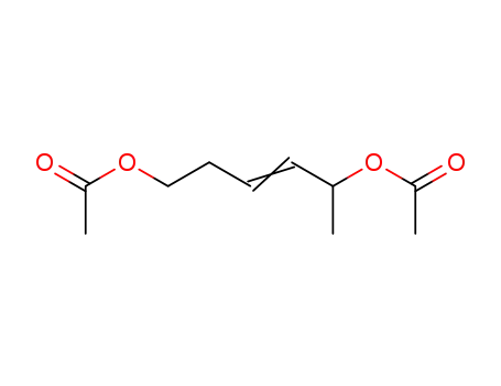 Molecular Structure of 114988-56-6 (1,5-diacetoxy-3-hexene)