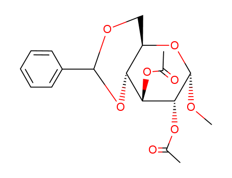 α-D-Glucopyranoside, methyl4,6-O-(phenylmethylene)-, diacetate (9CI)