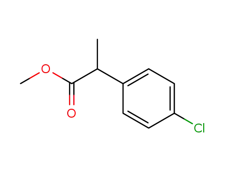 Molecular Structure of 50415-70-8 (methyl 2-(p-chlorophenyl)propionate)