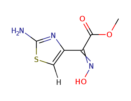 Methyl 2-amino-alpha-(hydroxyimino)thiazol-4-acetate