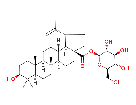 28-O-β-D-glucopyranosyl 3β-hydroxy-lup-20(29)-en-28-oate