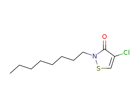 Molecular Structure of 64359-80-4 (4-chloro-2-octyl-2H-isothiazol-3-one)
