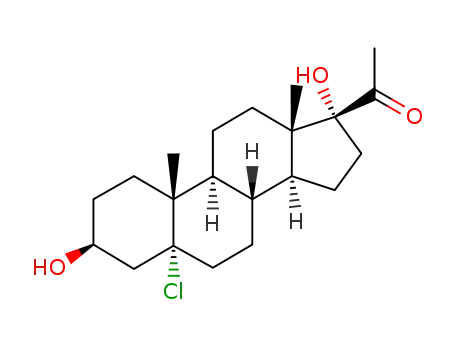 5α-Chloro-3β,17α-dihydroxypregnan-20-one