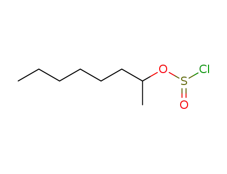 (+/-)-chlorosulfinic acid-(1-methyl-heptyl ester)