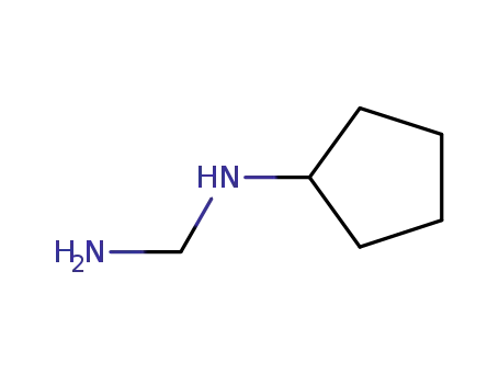 Molecular Structure of 63302-04-5 (N-cyclopentylmethylenediamine)