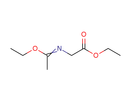 Ethyl 2-(1-ethoxyethylideneamino)acetate