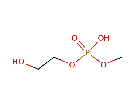 Molecular Structure of 67846-69-9 (2-hydroxyethyl methyl hydrogen phosphate)