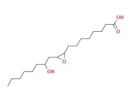 Molecular Structure of 47244-76-8 (3-(2-hydroxyoctyl)oxiran-2-octanoic acid)