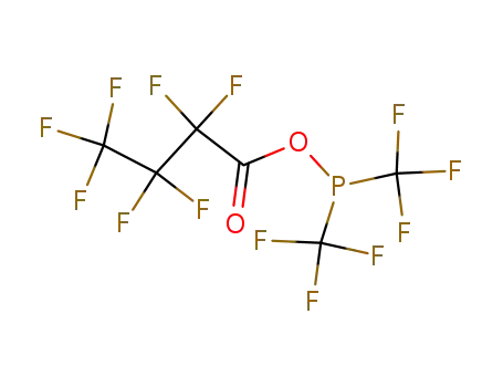 bis(trifluoromethyl)phosphinous heptafluorobutyric anhydride