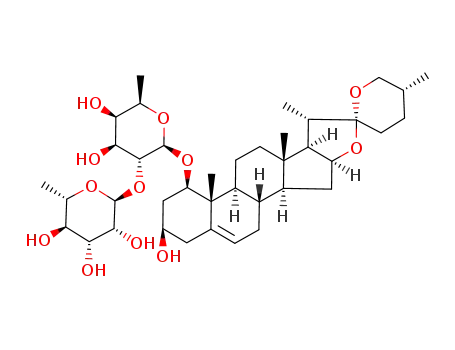 (2S,3R,4R,5R,6S)-2-[(2R,3R,4S,5S,6R)-4,5-dihydroxy-2-[(1S,4S,5'R,6R,7S,8R,9S,12S,13R,14R,16R)-16-hydroxy-5',7,9,13-tetramethylspiro[5-oxapentacyclo[10.8.0.02,9.04,8.013,18]icos-18-ene-6,2'-oxane]-14-yl]oxy-6-methyloxan-3-yl]oxy-6-methyloxane-3,4,5-triol