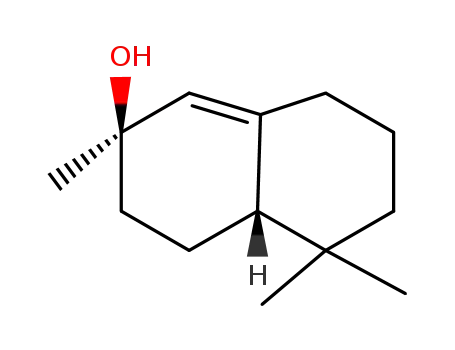 Molecular Structure of 643-53-8 (2,3,4,4a,5,6,7,8-octahydro-2,5,5-trimethyl-2-naphthol)