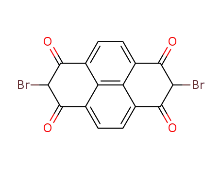 Molecular Structure of 68516-49-4 (2,7-DIBROMO-1,3,6,8(2H,7H)-PYRENETETRONE)