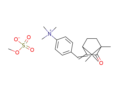 N,N,N-トリメチル-4-[(4,7,7-トリメチル-3-オキソビシクロ[2.2.1]ヘプタ-2-イリデン)メチル]ベンゼンアミニウム?メチルスルファート