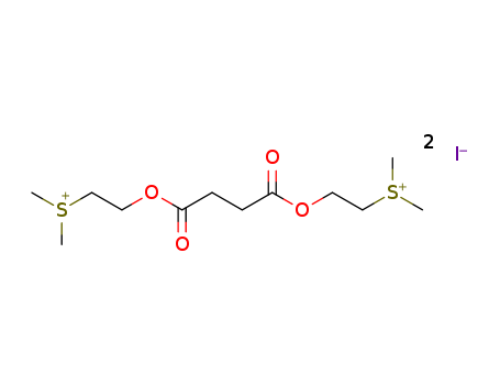 Butanedioic acid,iodide, 1,4-bis[2-(dimethylthio)ethyl] ester (1:2)