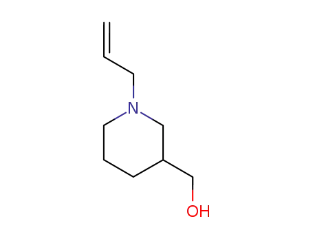 Molecular Structure of 131080-21-2 ((1-Allyl-[3]piperidyl)-methanol)