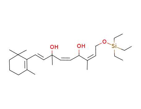 (1E,4Z,7Z)-3,7-Dimethyl-9-triethylsilanyloxy-1-(2,6,6-trimethyl-cyclohex-1-enyl)-nona-1,4,7-triene-3,6-diol