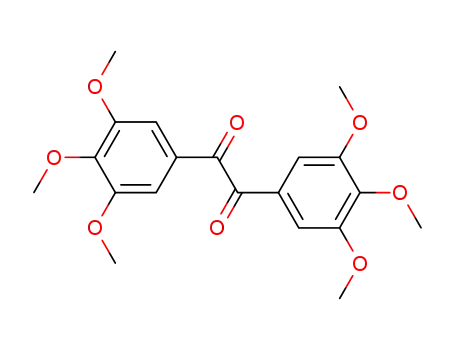 Molecular Structure of 52605-12-6 (3,3'',4,4''5,5''-Hexamethoxybenzil)