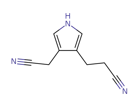 Molecular Structure of 106491-24-1 (desaminomethylporphobilinogendinitrile)