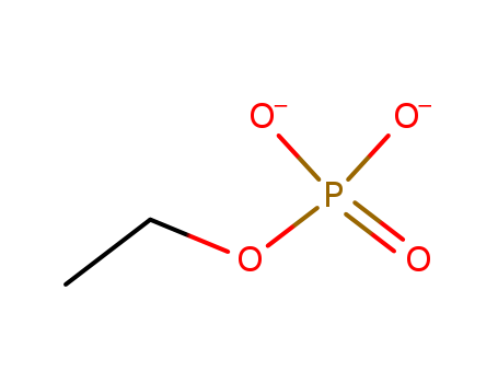 Phosphoric acid, monoethyl ester, ion(2-)