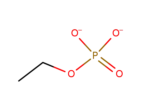 Molecular Structure of 57919-10-5 (Phosphoric acid, monoethyl ester, ion(2-))