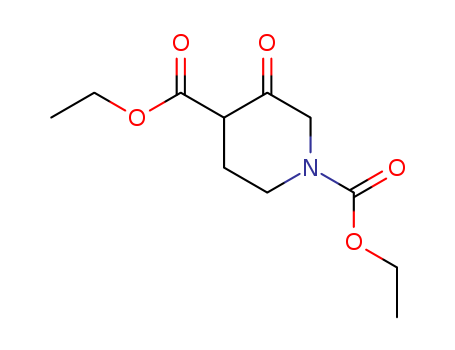1,4-Piperidinedicarboxylicacid, 3-oxo-, 1,4-diethyl ester