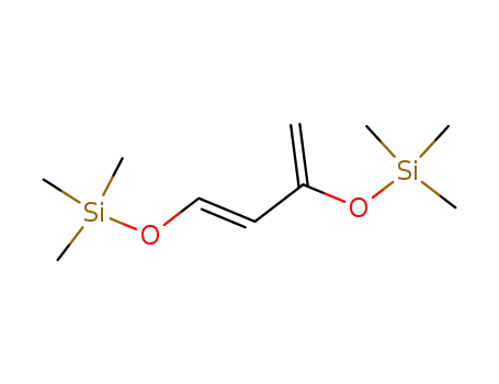 Molecular Structure of 61838-70-8 ((E)-1,3-bis(trimethylsilyloxy)buta-1,3-diene)