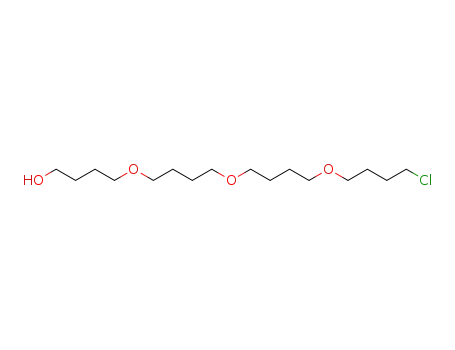 Molecular Structure of 77920-58-2 (19-chloro-5,10,15-trioxanonadecan-1-ol)
