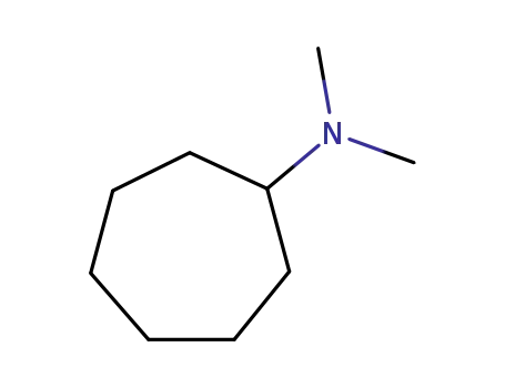 Molecular Structure of 18636-92-5 (Cycloheptanamine, N,N-dimethyl-)