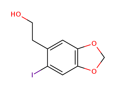 1,3-Benzodioxole-5-ethanol, 6-iodo-