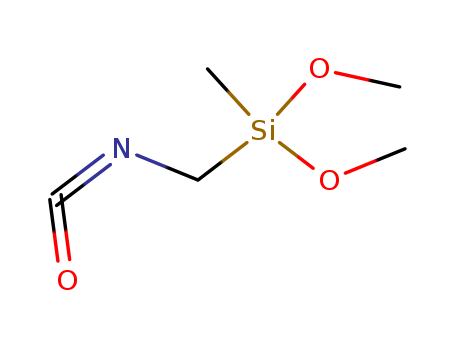 1-Dimethoxy(methyl)silylmethyl isocyanate