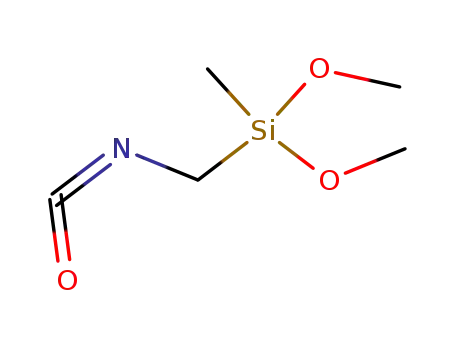 1-Dimethoxy(methyl)silylmethyl isocyanate