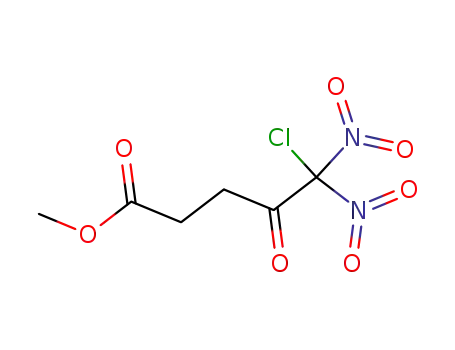methyl 4-oxo-5-chloro-5,5-dinitrovalerate
